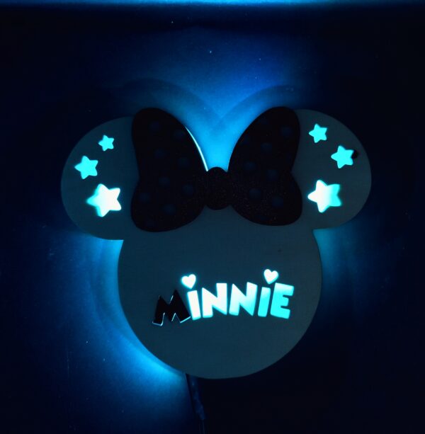 Lampada Minnie a parete - immagine 2